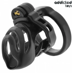 ADDICTED TOYS LOCKED - GAIOLA PARA PÃNIS COM TRAVA ETERNA 9 CM